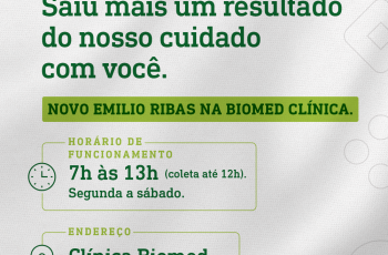 Emilio Ribas Medicina Diagnóstica inaugura unidade na clínica Biomed Emilio Ribas Medicina Diagnóstica inaugura unidade na clínica Biomed