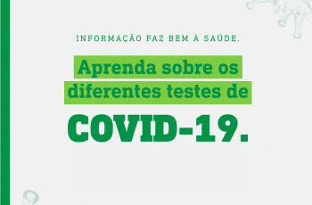 Tipos de testes para a detecção da COVID-19 Tipos de testes para a detecção da COVID-19